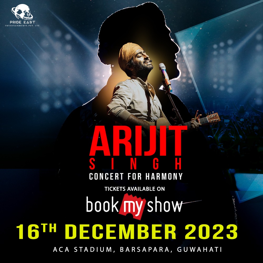 rangtv2's tweet photo. #Norheast | It's Official ! Arijit singh mega concert in Guwahati on Dec 16, tickets on Book My show👇
https://t.co/B3N2rDF9jo
#RangTV #prideeastentertainments #arijitsingh #Concertforharmony #guwahati #assam #musiclover #arijitsinghliveconcert #northeastmusiclover https://t.co/SOxawbJ5rk