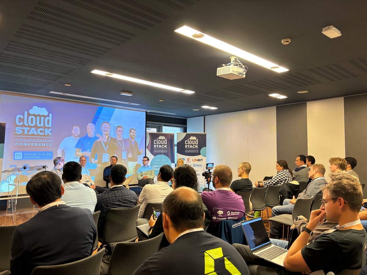 RohitYadavCloud's tweet image. Apache CloudStack questions panel #CSCollab2023