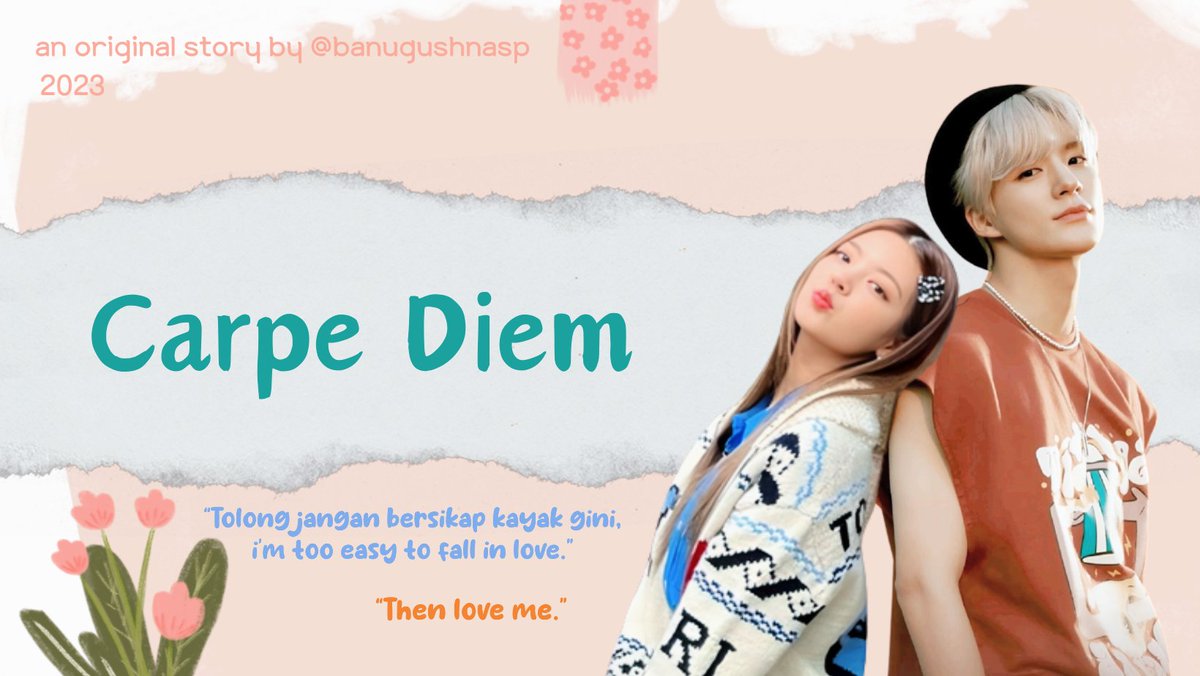 Carpe Diem

“Will you seize this moment together with me?”

lee jeno ft. lia au 
by banugushnasp