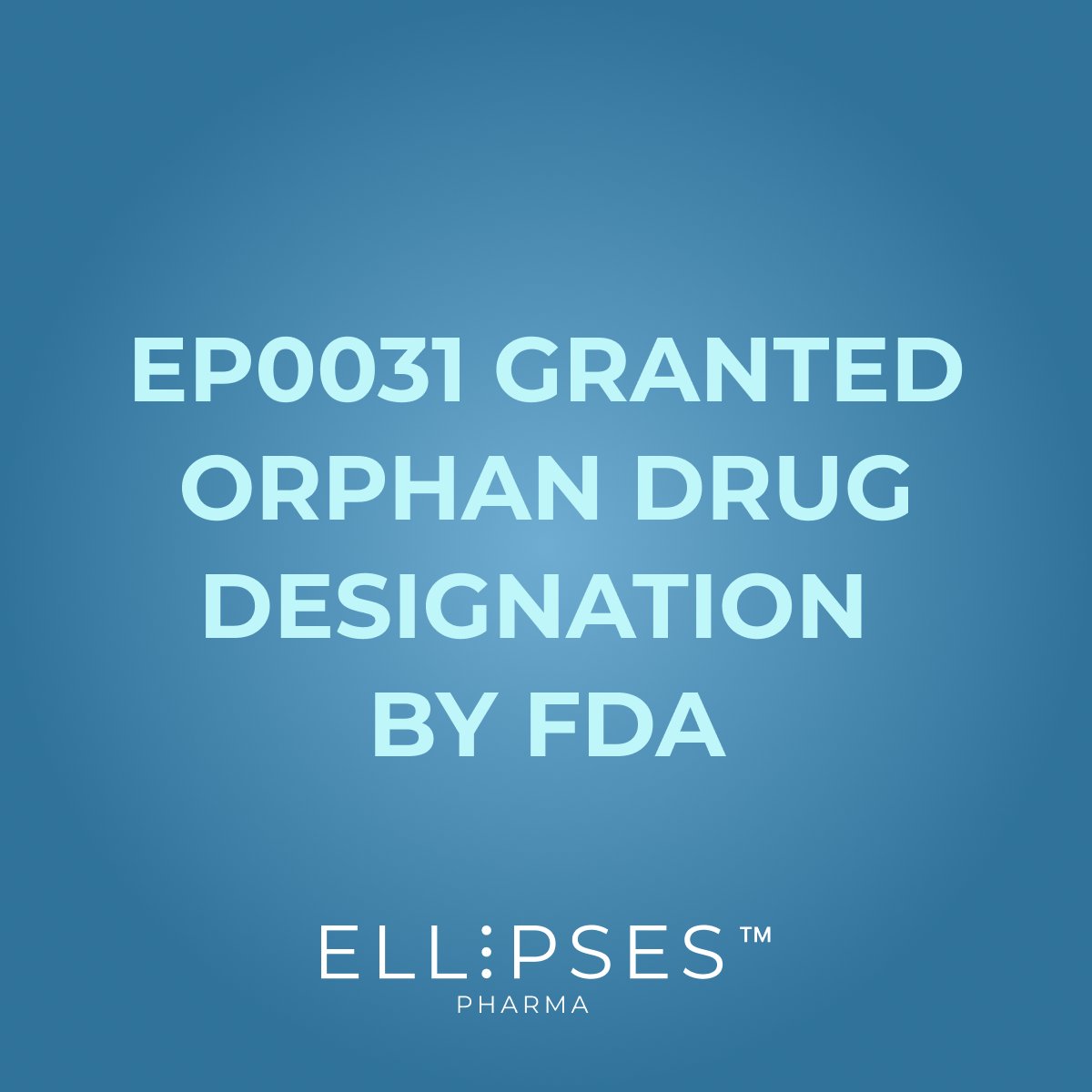 EP0031, our next-gen RET inhibitor, receives FDA Orphan Drug Designation. A crucial step in advancing cancer treatments. #OrphanDrug #EP0031 #EllipsesPharma ellipses.life/ellipses-ep003…