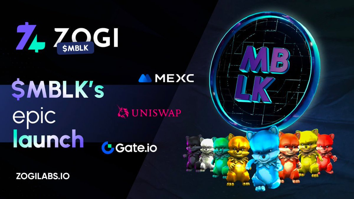 From dream to reality! 🚀

$MBLK - our token with real utility in the ready game got listed: 
✅ Gate.io - gate.io/trade/MBLK_USDT
✅ MEXC - mexc.com/exchange/MBLK_…
✅ Uniswap - app.uniswap.org/tokens/ethereu…
✅ Dextools: dextools.io/app/en/ether/p…

MBLK smart contract: