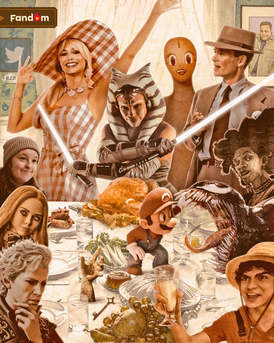 getFANDOM's tweet image. Happy #Thanksgiving from our fandoms to yours!