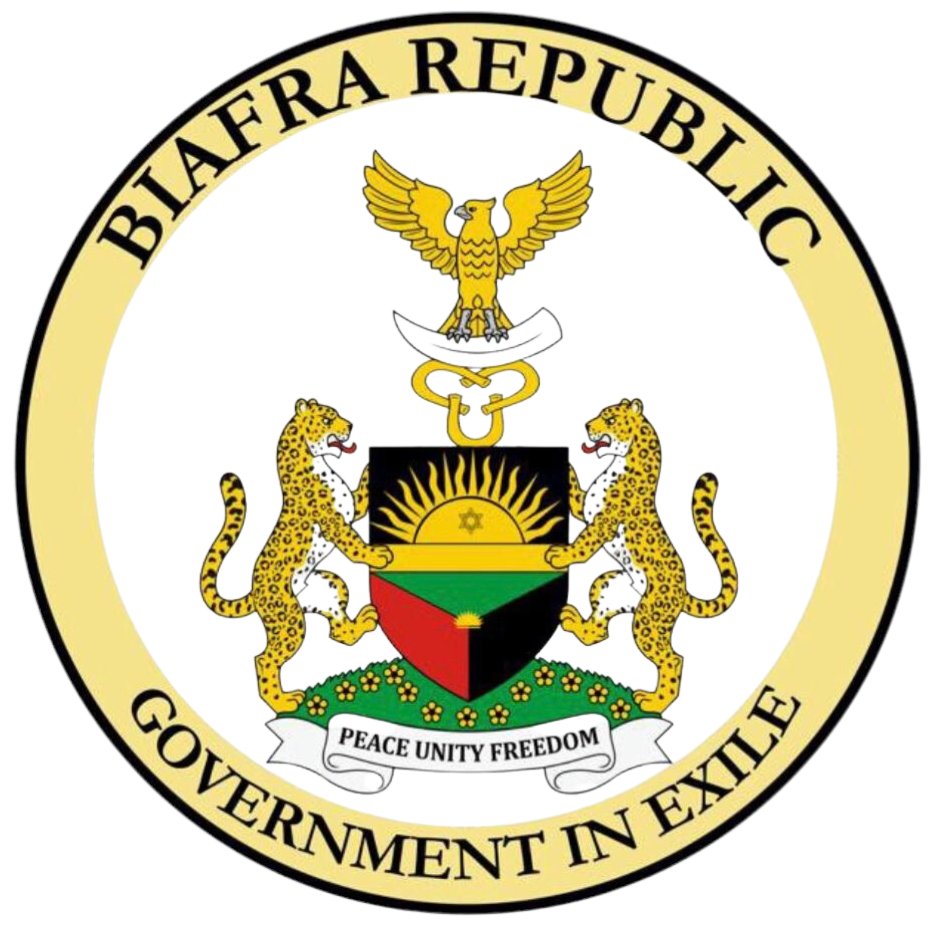 USBGovernment's tweet photo. STATEMENT ON THE ISLAMIZATION OF NIGERIA, OFFICIALLY RECOGNIZED BY BRITAIN WITHOUT THE CONSENT OF THE INDEGINOUS NATIONALITIES

(UN CHARTER ARTICLE 2-4 (All Members shall refrain in their international relations from the threat or use of force against the territorial integrity or political independence of any state, or in any other manner inconsistent with the Purposes of the United Nations.)

Britain @10DowningStreet  has violated every form of human dignity since their fraudulent, forceful and criminal amalgamation of the Indigenous Peoples that live around the Niger river.

The violation took another turn as they have now once again, publicly amalgamated their so called Nigerians into an Islamic State by recognizing the terrorist @NigeriaGov without the consent of other ethnic nationalities which is unfortunate for these helpless people.

The Biafra Republic Government in Exile is hereby calling on other Ethnic nationalities around the Niger river to rise up in defence of their lives and their heritage as this is in violation of UN CHARTER Art 2-4.

The Biafra people has long taken over their territory as it's in evidence that the terrorist service chiefs of the terrorist @HQNigerianArmy were lamenting.

In a statement by the Prime Minister @simon_ekpa , he concluded that the Islamisation is being recognised by the UK and everyone is fighting Simon Ekpa.  

He further added that the Biafrans are changing the fight and that it will be wholistic going forward.