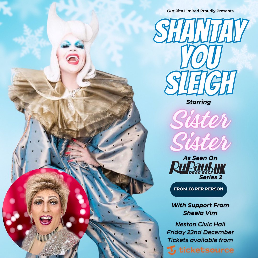 🔥 ON SALE NOW - BOOK QUICK! 🔥
🎭 Neston Civic Hall | Fri 22 Dec 2023
🎟 Get Tickets 👉 ticketsource.co.uk/whats-on/nesto…