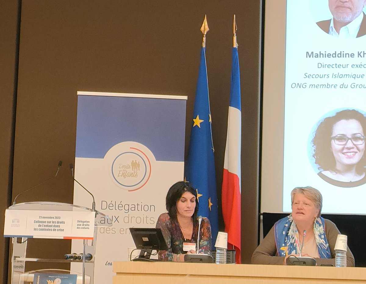 GroupeEnfance's tweet image. #ObjectifEnfance #JournéeEnfantsAN | Clap de fin ! 🎉

Un merci tout particulier à nos deux modératrices qui ont brillamment rythmé ce colloque dédié aux #droitsdelenfant en contextes de #crise, Madame la Députée @MichelePeyron et @VanMartin_aea pour @acteduc. 👏