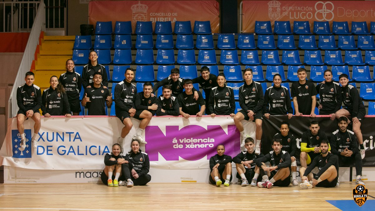 🧡 Os nosos equipos feminino e masculino, Sempre Xuntos 🧡

No <a href="/burelafs/">Reyco Burela FS</a> cremos moi importante a promoción de valores en igualdade entre todas as persoas no deporte e na vida. Para conseguilo, o primeiro paso é a convivencia.

‘𝙓𝙪𝙣𝙩𝙤𝙨 𝙘𝙖𝙧𝙖 𝙪𝙣 𝙢𝙪𝙣𝙙𝙤