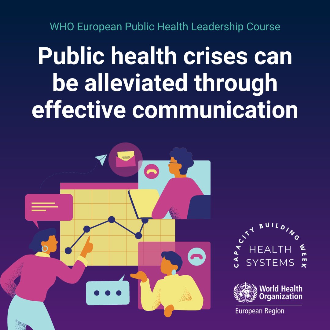 📡 Effective public health communication, based on trust, inclusion, and collaborative decision-making, can alleviate public health crises.

🔗 bit.ly/PHLC2023

#BuildCapacity4Health #PHLC2023