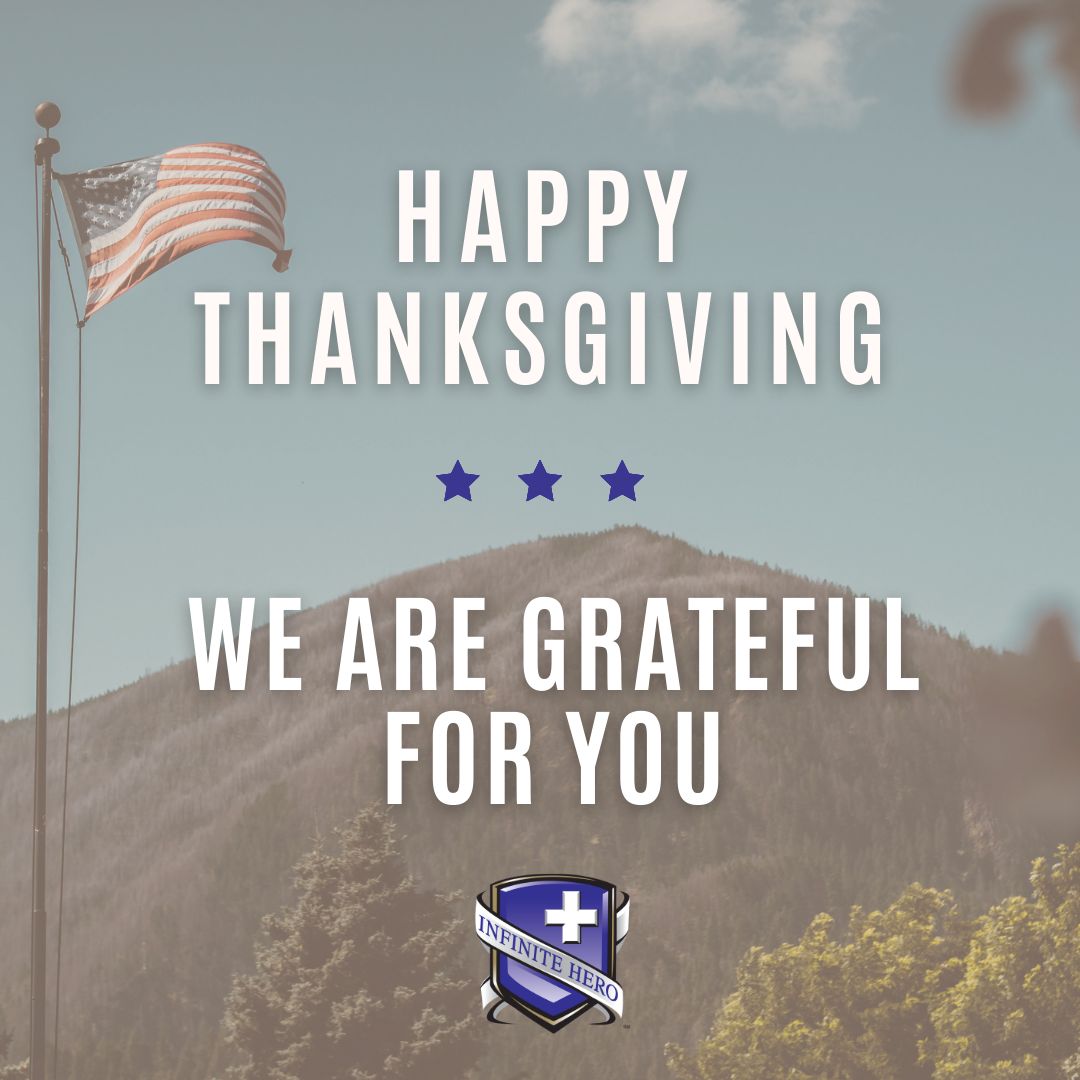 InfiniteHeroOrg's tweet image. Happy Thanksgiving!
We are so thankful for you every day, but especially today.