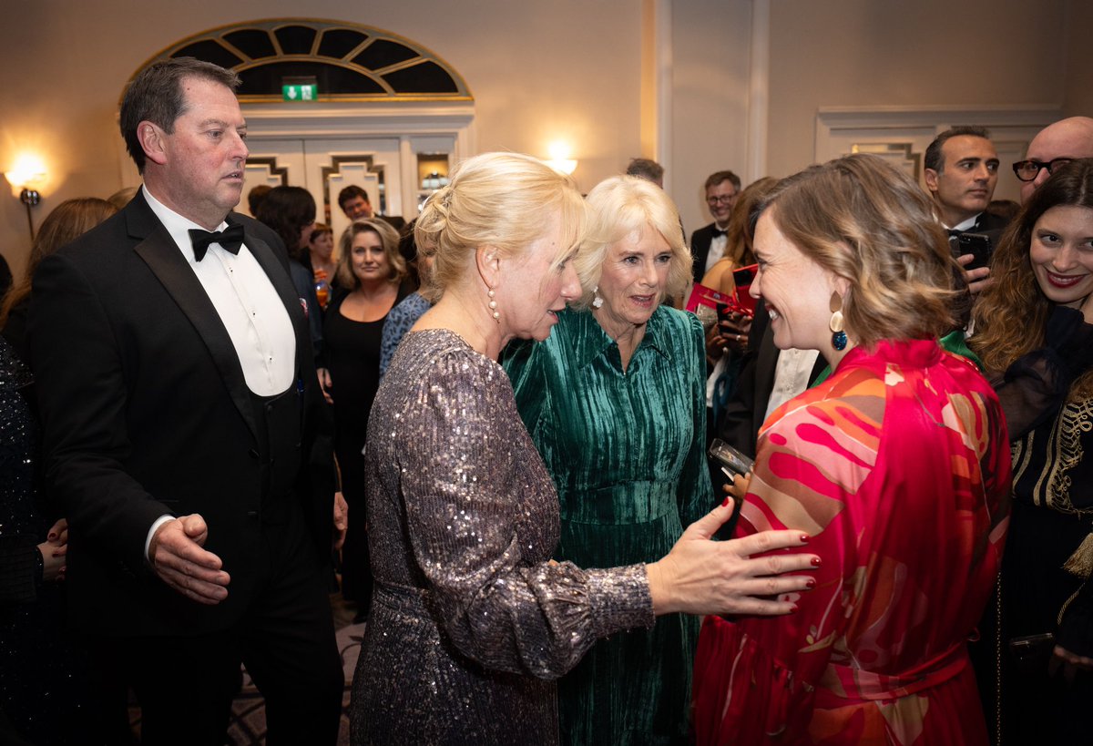 Eloditeur's tweet photo. It was an honour to be the chair of the jury for the #FPAAwards23 and meet Queen Camilla who delivered a powerful speech on women who are journalists and how women are impacted by conflicts.Thank you @FPALondon @RoyalFamily for this fabulous opportunity! Photos by @elliottfranks https://t.co/TcTtIo1UIf