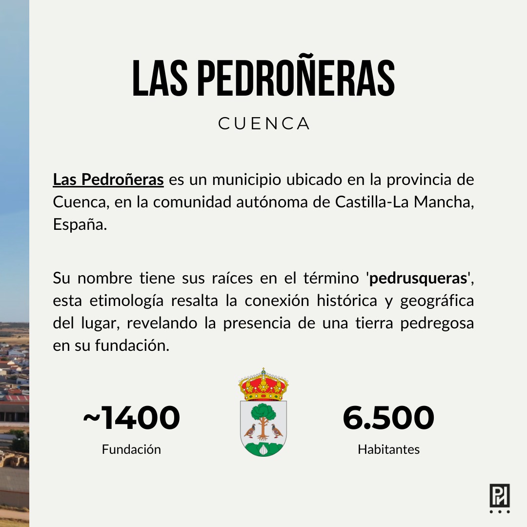 Si bien es conocido que Las Pedroñeras podría derivar del nombre Pedro Heras, su origen se relaciona más con el término 'pedrusqueras'. ¿Cuál crees que es la verdadera raíz del nombre? ¡Cuéntanos en los comentarios y descubramos juntos la historia tras este fascinante origen!
