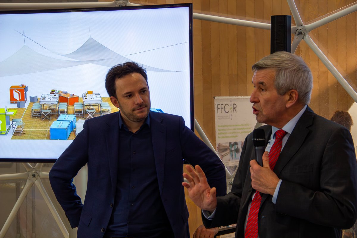 BSF_Inter's tweet image. "C'est magnifique de faire découvrir le plaisir de la lecture ! Après le Covid l'#IdeasBox a été un projet fédérateur qui nous a permis d'aller vers des publics qui ne venaient pas ou plus à la médiathèque notamment dans les quartiers populaires." @jluc_laurent @villeKB #SMCL2023