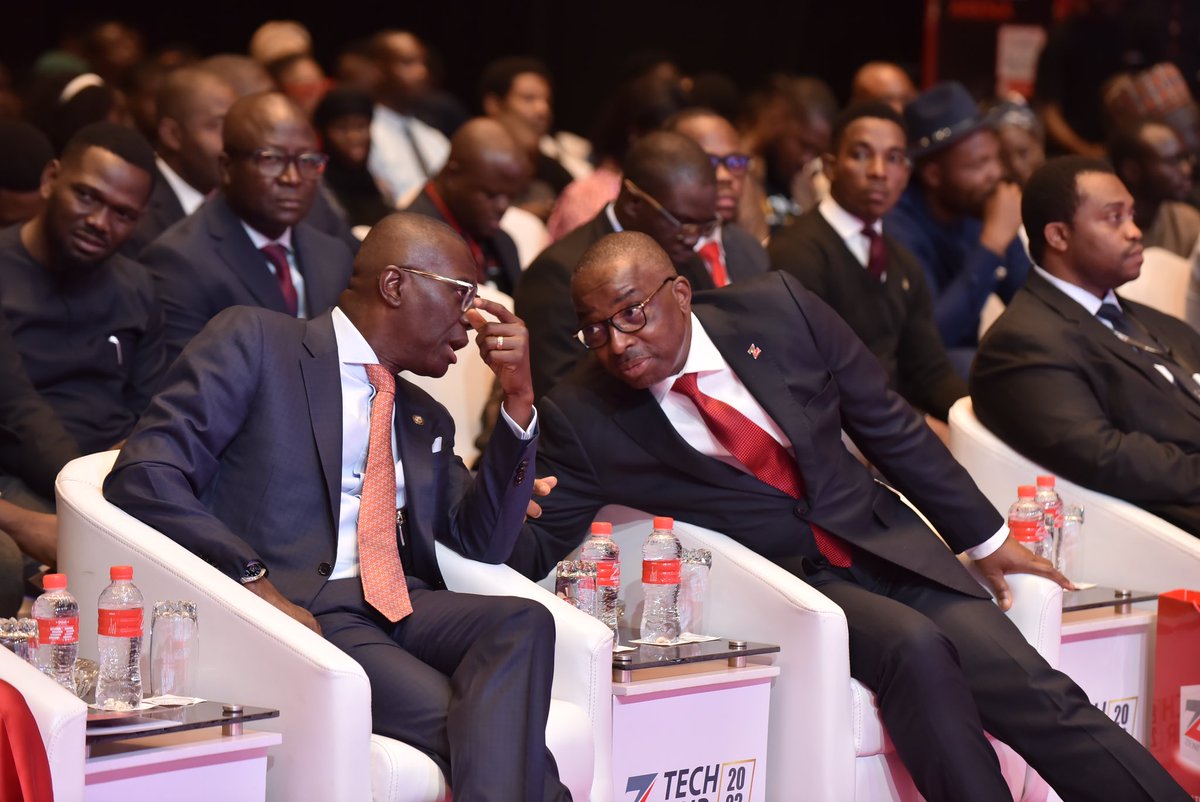 ZenithBank's tweet photo. Join us as we welcome our esteemed guest, the Executive Governor of Lagos State, His Excellency Mr. Babajide Sanwo-Olu. Welcome Sir.
@jidesanwoolu
@followlasg
#ZBTechFair2023 #TechFair #ZenithBank #Tech #FutureForward3 #Lagos #Nigeria https://t.co/RiT5FnCs31