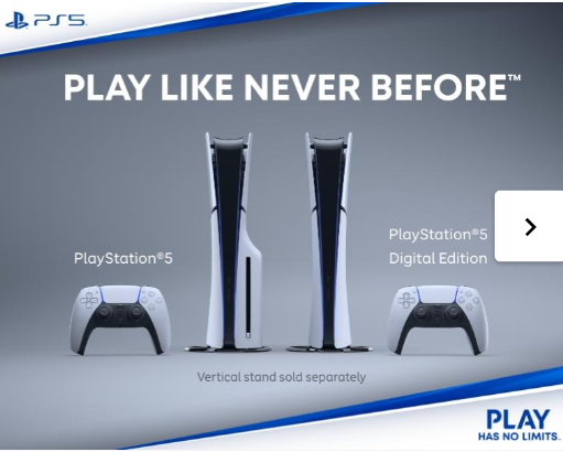 PlayStation 5 - Play Like Never Before 