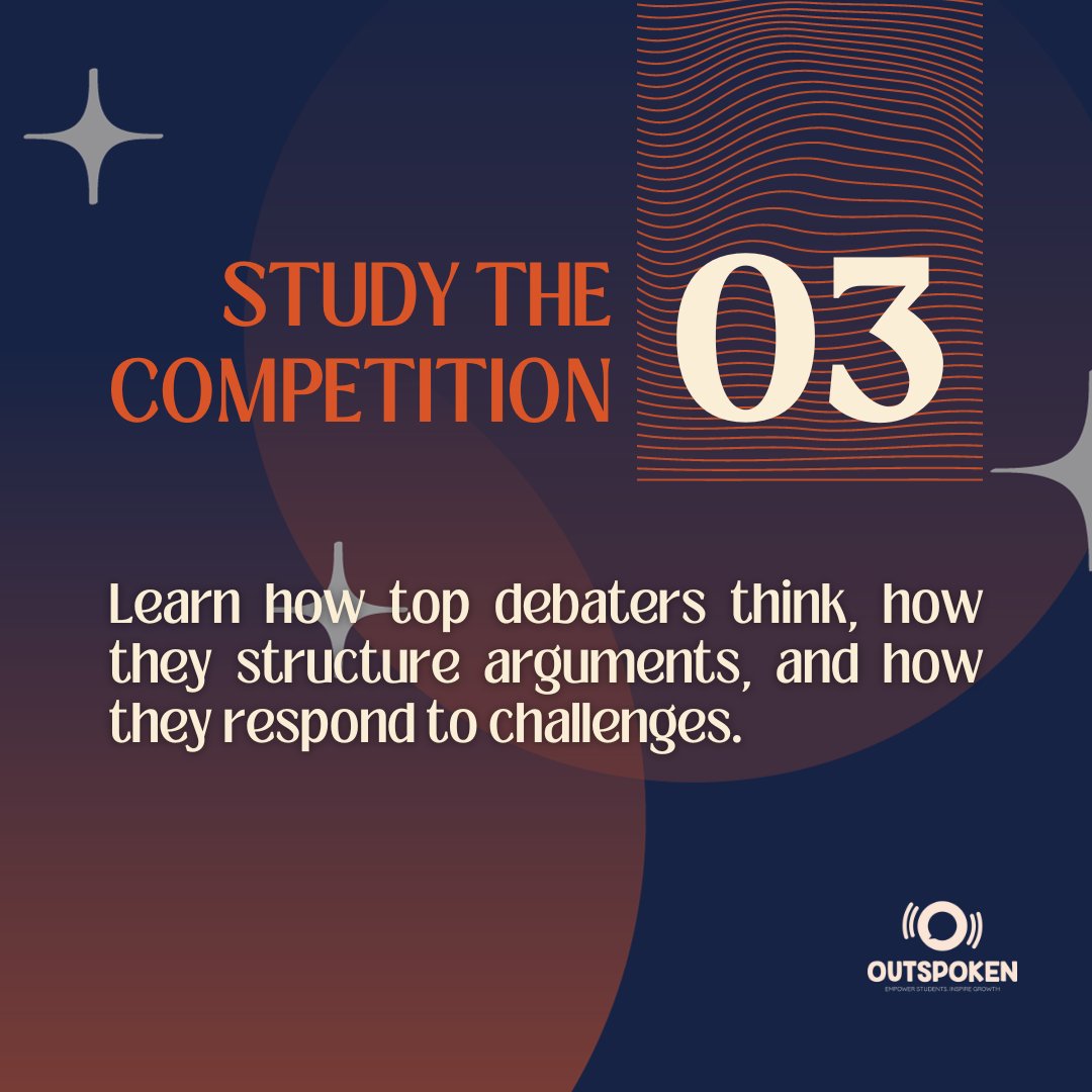 PhOutspoken's tweet photo. 🤔 Did you know that staying to watch rounds even after you've been eliminated from a debate tournament is not just a sign of respect, but a strategic move for personal growth? 📚 https://t.co/gefrplLk6q