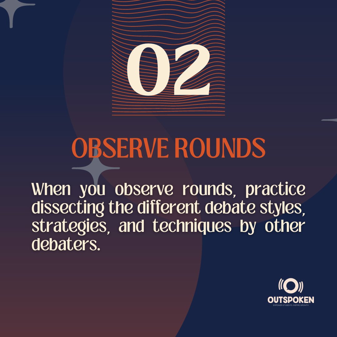 PhOutspoken's tweet photo. 🤔 Did you know that staying to watch rounds even after you've been eliminated from a debate tournament is not just a sign of respect, but a strategic move for personal growth? 📚 https://t.co/gefrplLk6q
