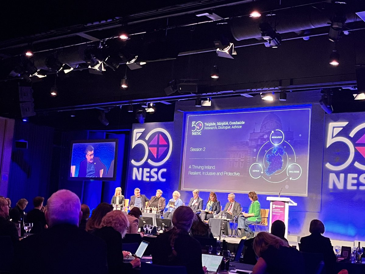 “Ireland has full unemployment? Not in my community, where unemployment hovers ~ 85%. And as for Ireland’s high life expectancy? Only 3% of Travellers live to be over 80 years of age.”

Powerful input from Martin Collins @PaveePoint

#NESC50 #ThrivingIreland #FurthestBehindFirst