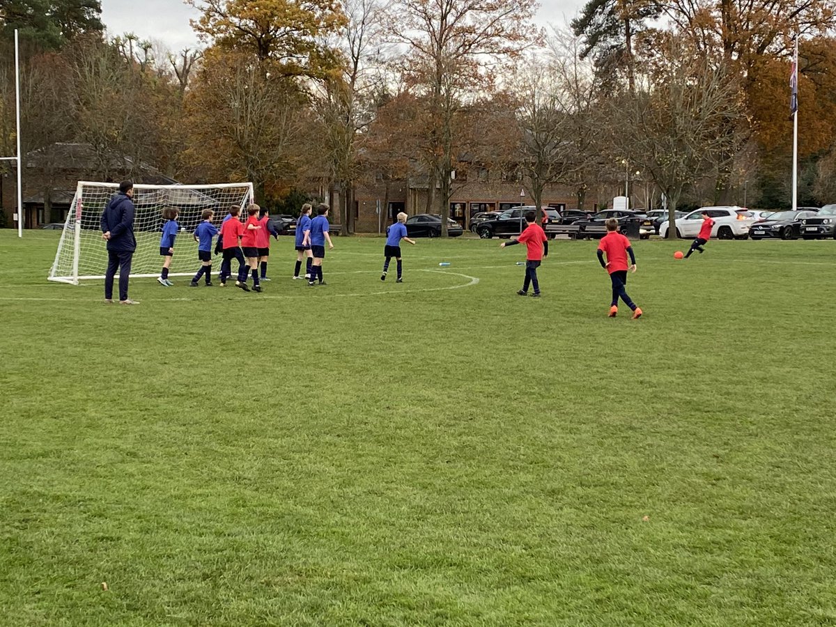 House Football for Years 5 &amp; 6 as well and the competition was intense! All very close games with players, coaches and spectators all loving the drama. KH took the A competition and BC won the B. All to play for on Friday for Years 3 &amp; 4! #LVSSport