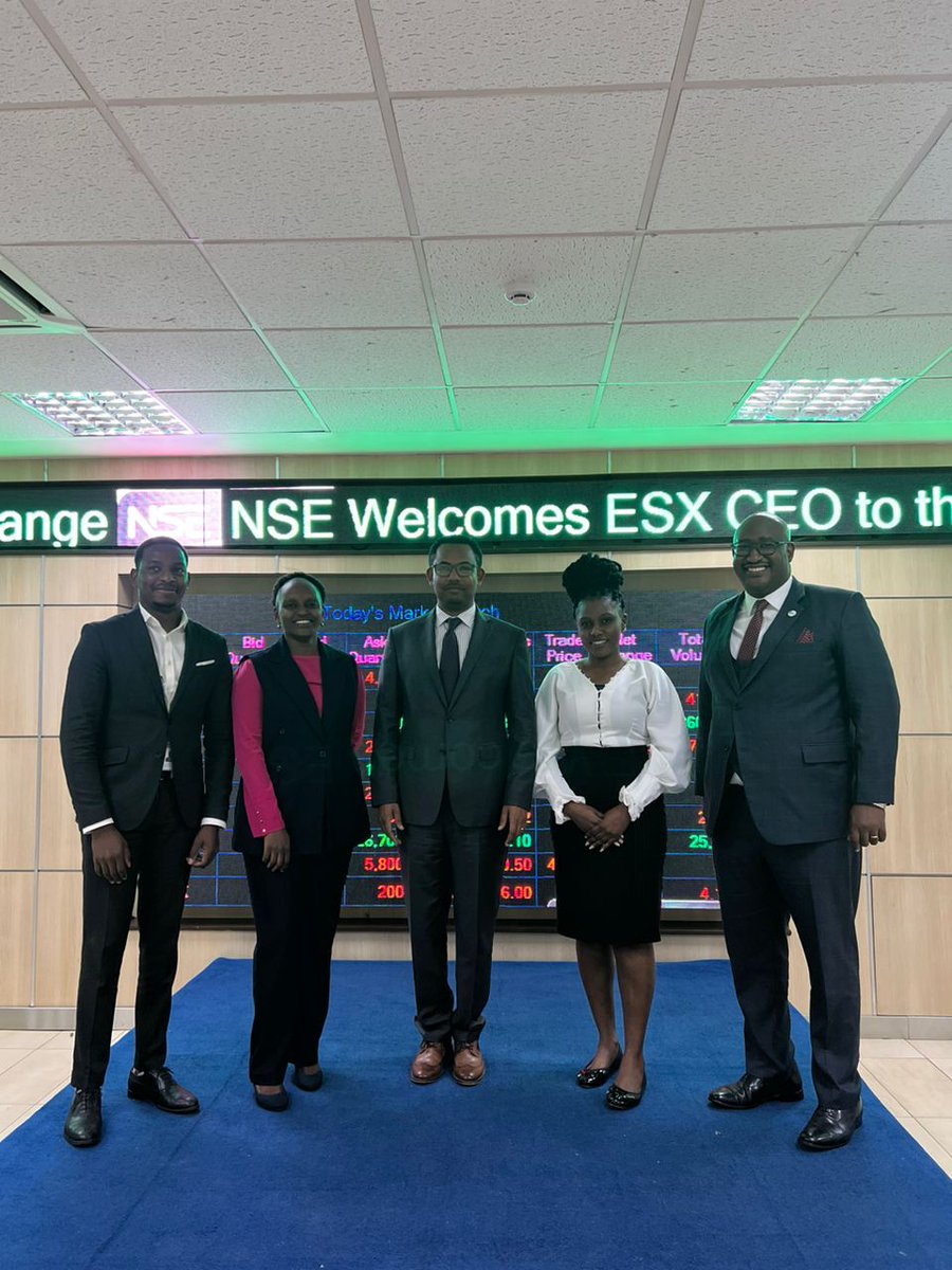 ESXEthiopia's tweet photo. ESX is at the 2023 ASEA Conference in Nairobi, Kenya! President William Ruto inaugurated the event, emphasizing the vital role of stock exchanges stating, "Stock exchanges can be the driving force to transform Africa into a global economic powerhouse." #ASEA2023 #ESX #ESXEthiopia https://t.co/dweD4jURg2