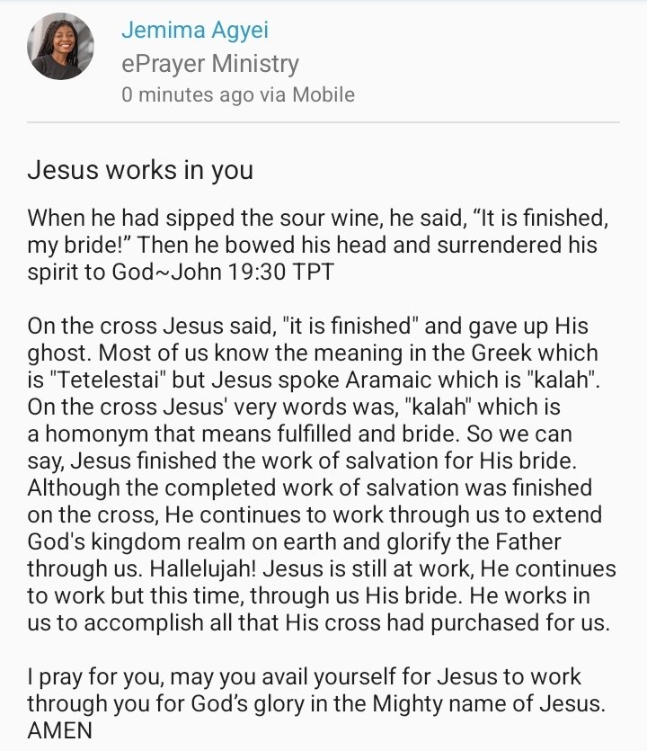 fiery_eagle_'s tweet photo. Daily manna from on high ππΎ π«
#dailydevotional #dailymanna #messagesfromGod #Jesus #Tetelestai #brideofchrist #jesusisworking #happythanksgivng https://t.co/ueGhFkdEjI