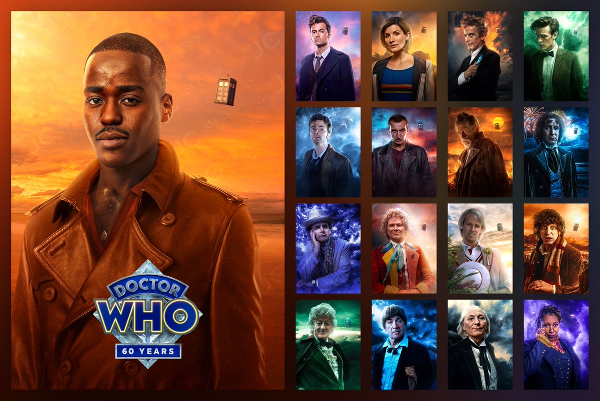 Cook11Joseph's tweet image. 🎉Happy 60th Birthday to #DoctorWho 

Doesn't matter what face they're wearing, they're all the Doctor to me! 

#DoctorWho60 #60thAnniversary #Whoniverse 
@bbcdoctorwho @DWMtweets @bigfinish