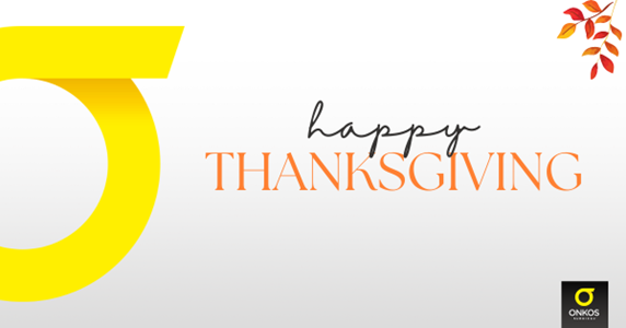 OnkosSurgical's tweet photo. Wishing everyone a Happy Thanksgiving!  We  are thankful for the opportunity to play a role in patient care for musculoskeletal oncology and complex orthopedics.  To all of our partners, we wish you a restful holiday with loved ones! https://t.co/8v5RCE3xme