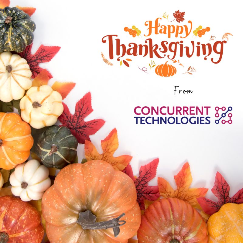 ConcurrentPlc's tweet image. We would like to wish all of our US-based Colleagues, Customers, and Friends a happy and joyful Thanksgiving holiday 🙌