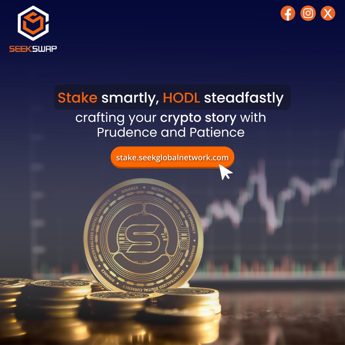 Craft your crypto story with prudence and patience – Stake smartly, HODL steadfastly at stake.seekglobalnetwork.com. 
#CryptoStory #StakeSmartly #HODL #PrudenceAndPatience #SeekGlobalNetwork #seekswap #seekcoin #seekstaking #CryptoStaking