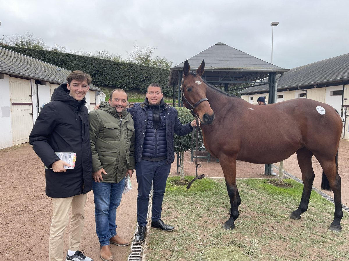 New association on the mare by Saint des Saints in foal to Mare Australis 🚀
She goes for the Villorbaine stud farm to <a href="/sebvilorbaine/">Berger Sébastien</a> <a href="/BaillyRom/">Romain Bailly</a>