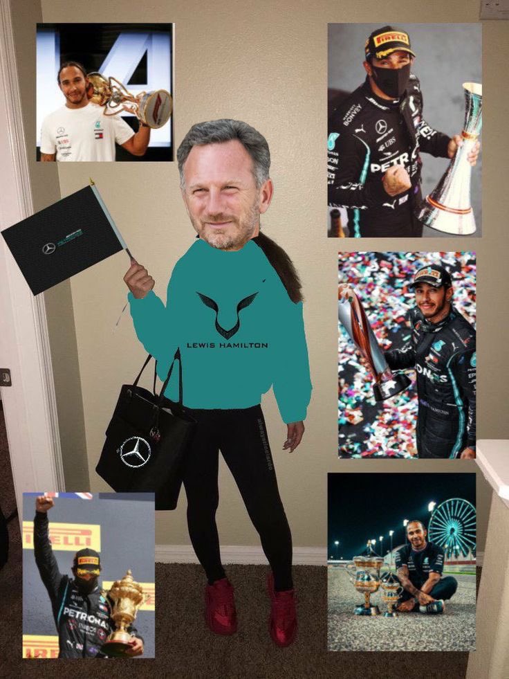 Live footage of Christian Horner in his bedroom.