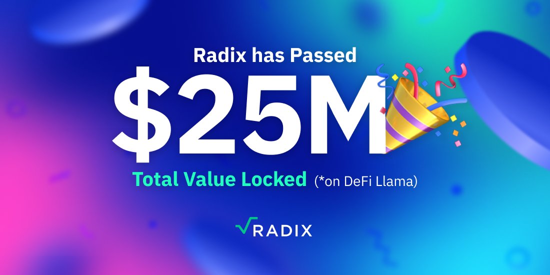 Radix - Radically Different DeFi tweet media