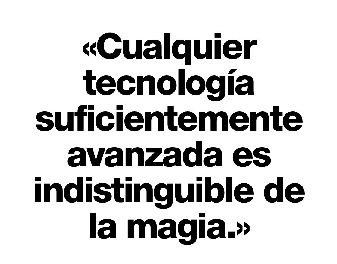 Me parece paradójico que las apps que usan inteligencia artificial empleen un icono de magia de este estilo en su interfaz

Lo que hay detrás es pura ciencia y tecnología. 

La mítica frase de Arthur C. Clarke, llevada a la interfaz gráfica.