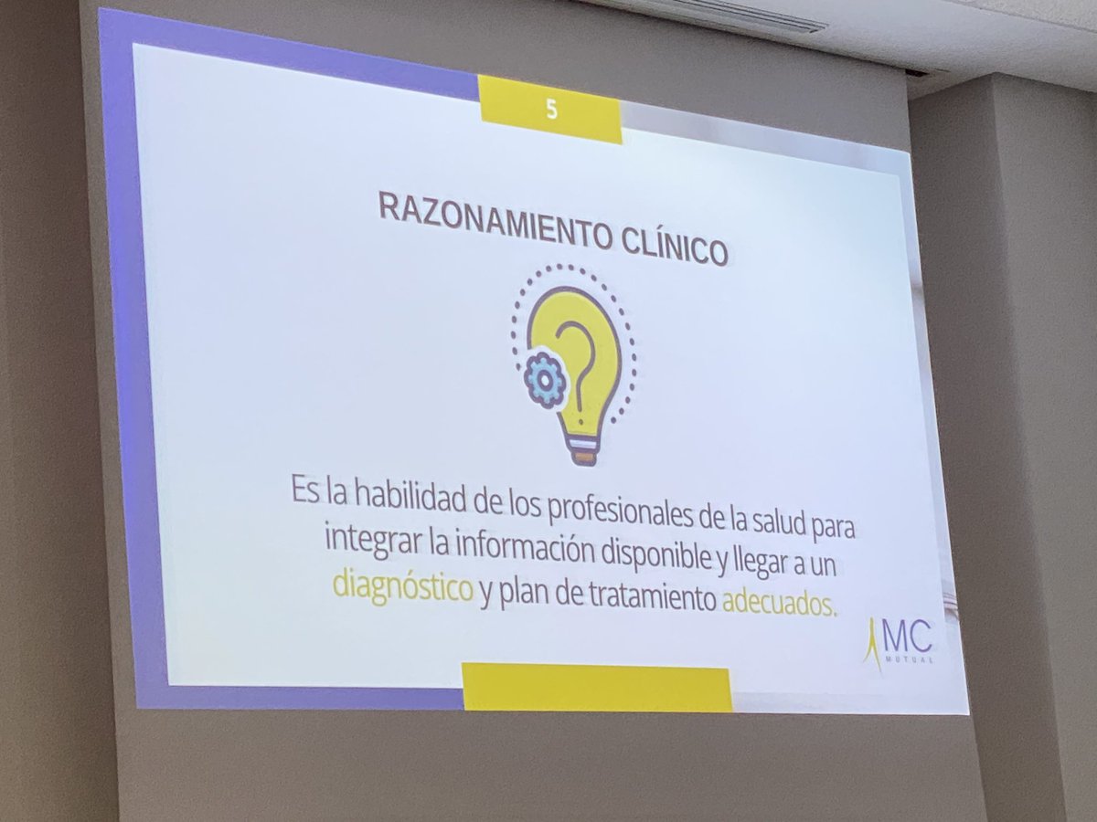 Razonamiento clínico. <a href="/mgilsanc/">M. Gil Sánchez</a> <a href="/MCMUTUAL/">MC MUTUAL</a> #CongresoSetla23