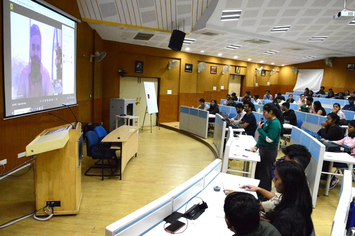 IIfmBhopal's tweet photo. IIFM, Bhopal, recently hosted a thought-provoking guest lecture featuring Mr Raj Shekhar, Business Manager at Orel International and a distinguished alum from the PGDFM batch of 2016-18.
This expert's session left an indelible mark on the students.
#IIFM #PGDFM #Forestry https://t.co/u2oPWRFqt4