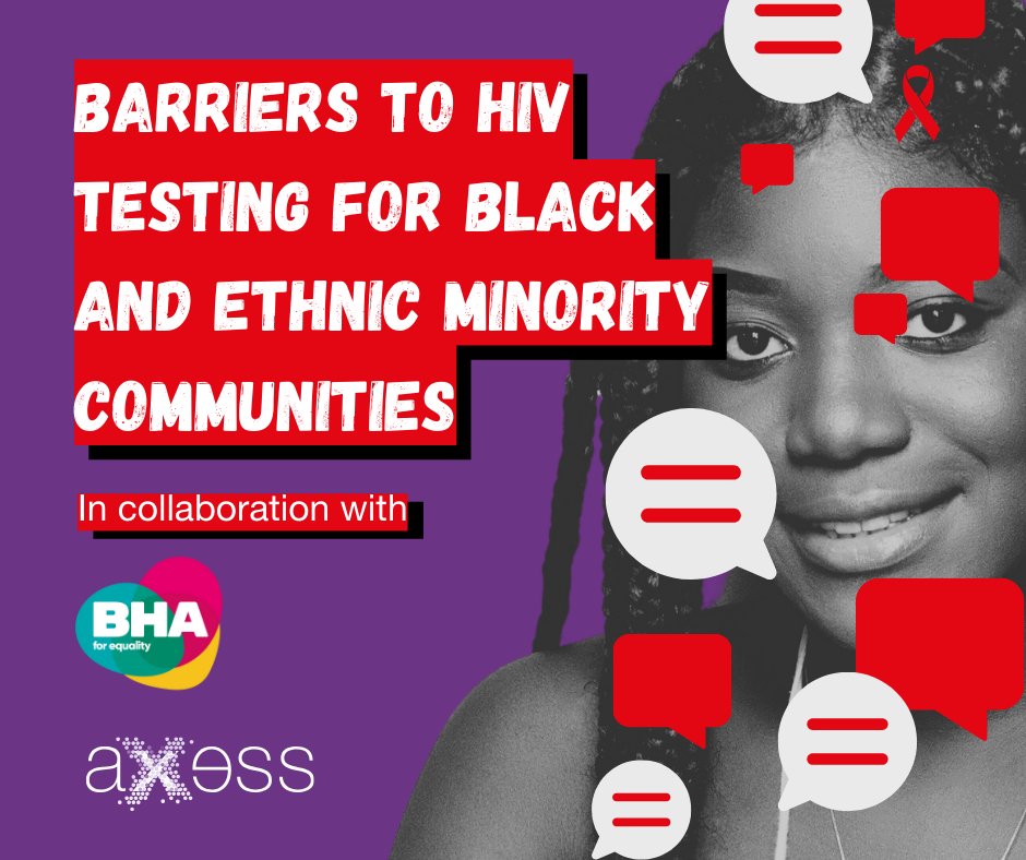 This #WorldAIDSDay, it's important to recognise the barriers that exist to HIV testing for various communities.

Our friends at @the_BHA have shared with us some thoughts on barriers to testing for Black and Ethnic Minority communities: axess.clinic/news/know-your…

@PaSHinLiverpool