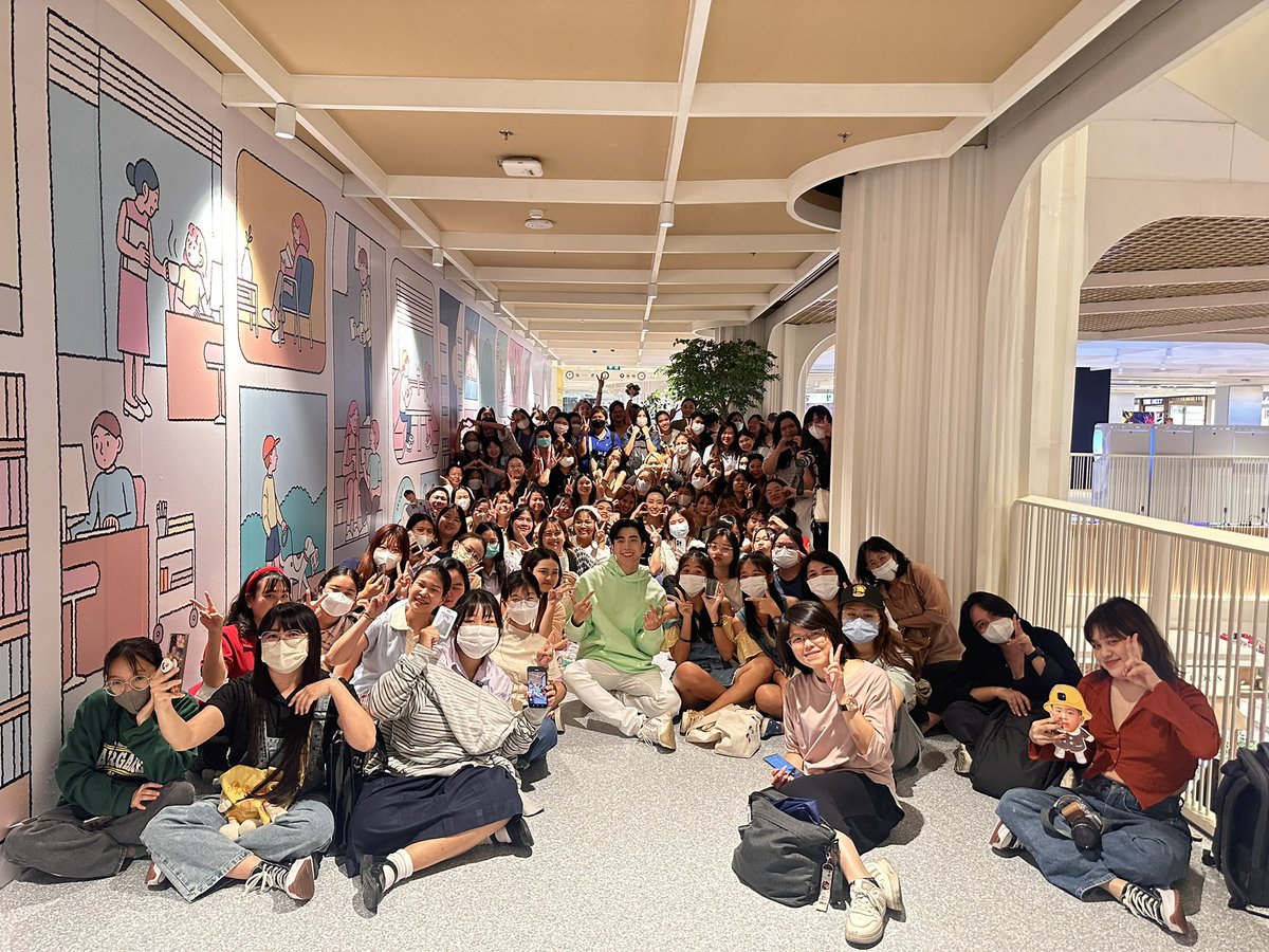cnonkul's tweet photo. Thank you for coming today krub 🍀❤️ #JaspalCTWxNonkul https://t.co/uA86nLFsaO
