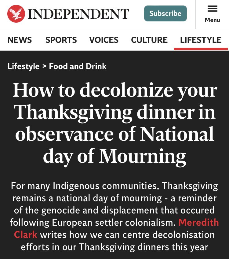 Who wrote trumps thanksgiving