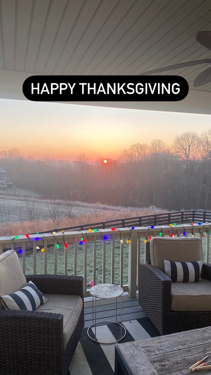 Greatful for all the blessings. Happy Thanksgiving!