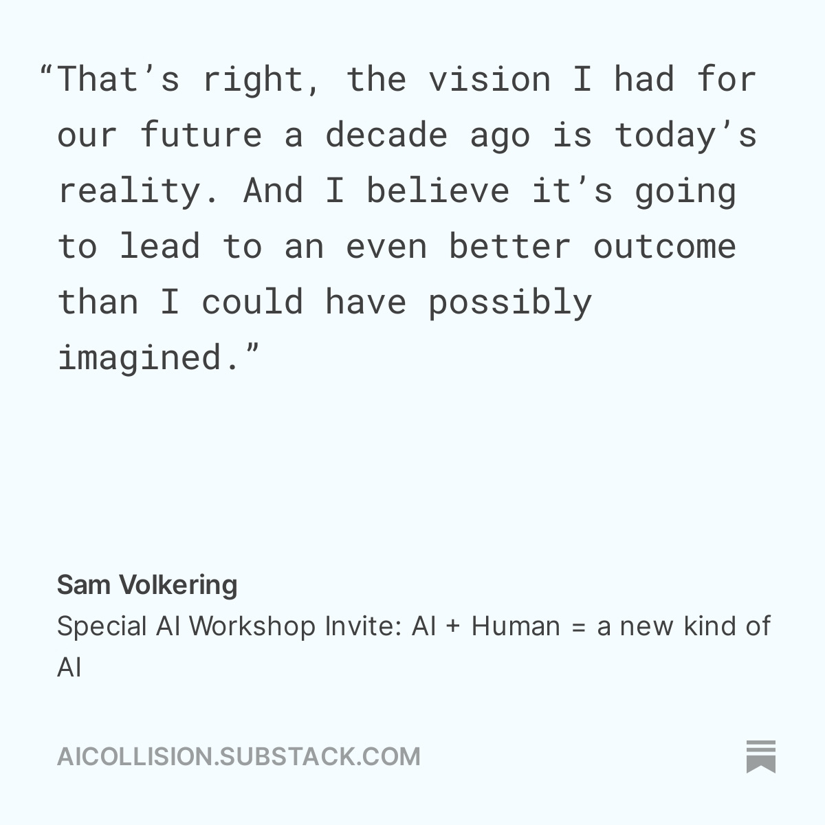 AI Collision tweet media