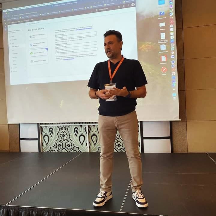 pargesoft's tweet image. Volkan Acar &quot;Customer Insight, Azure Application Insight ve Business Insight&quot; hakkında bilgi veriyor. 

#pargesoft #müşterigünü2023 #yapayzeka #AI #copliot #microsoftdynamics365 #azure #Insight #CustomerInsight #BusinessInsight