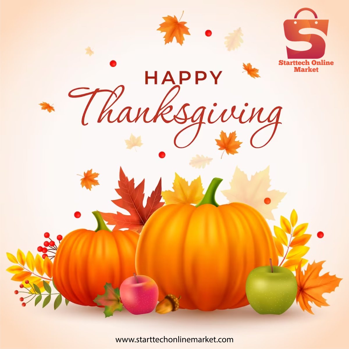 StarttechM's tweet image. This Thanksgiving, we&apos;re thankful for the opportunity to empower businesses with tech-driven solutions that help them thrive in today&apos;s dynamic marketplace.

#TechEmpowerment #StarttechBusinessPartners #GratefulForGrowth