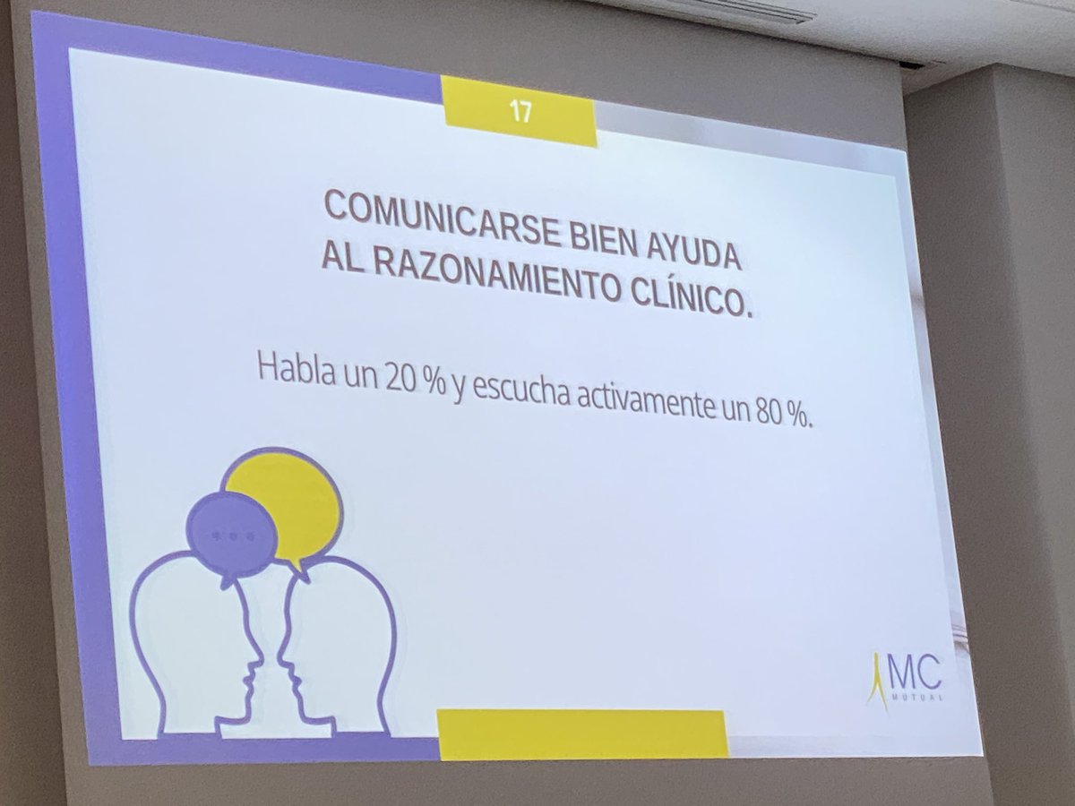 La importancia de la escucha activa en el razonamiento clínico <a href="/mgilsanc/">M. Gil Sánchez</a> <a href="/MCMUTUAL/">MC MUTUAL</a>