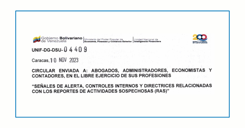 ivecofi's tweet photo. La Unidad Nacional de Inteligencia Financiera emite circular dirigida a contadores públicos, administradores, economistas y abogados.