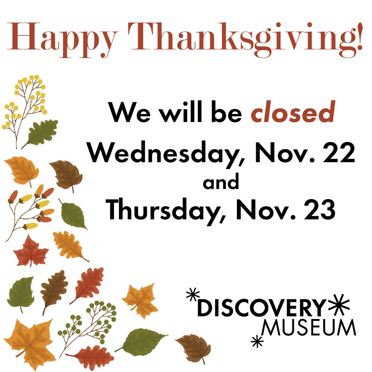 Discovery Museum tweet media