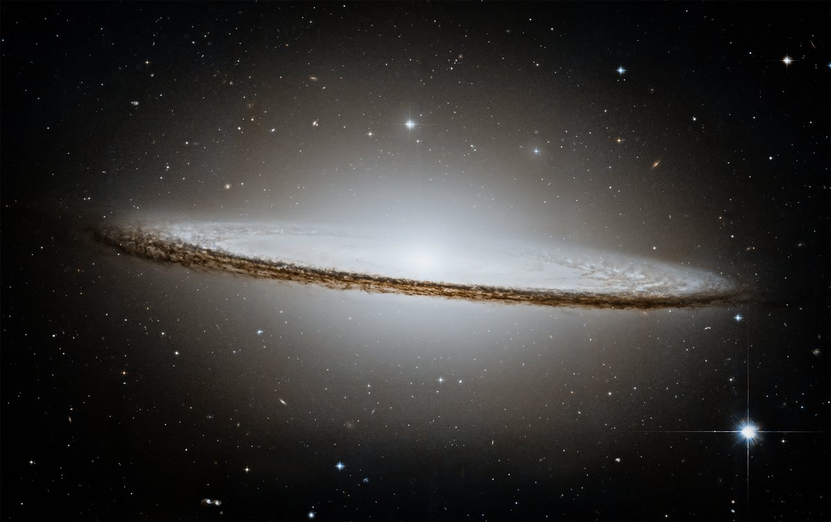 GioAlbLat's tweet photo. Sombrero galaxy M 104. Personal processing raw Hubble data. 

#telescope 
#astronomy #astrophoto #astropics
#astrofotografia #astrophotography 
#deepsky #deepskyphotography #galaxy #hubble #hubbletelescope 
#nasa https://t.co/EVwrpijecG