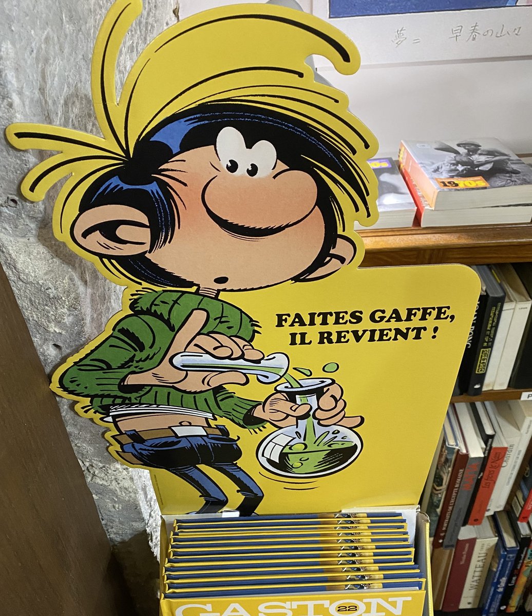 bourselyon's tweet image. ✏️ 2023 : les gags de Delaf Lagaffe

#gaston #gastonlagaffe #delaf #bd #bandedessinee #nouveaute #livre #librairielabourse #labourse #librairielyon #lyon #lyon1 #labourselyon #ruelanterne #bdlyon