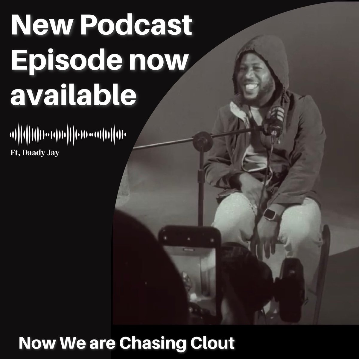 IGreatness__'s tweet photo. On this latest installment of my New podcast #NowWeAreChasingClout inspired by #freesmoke  
I sit down with the one and only @DaadyJay01 an unfiltered conversation about "Who You Pay To". Together, we dive deep into the world of influence, discussing the price of clout https://t.co/PrVJsc6wJF