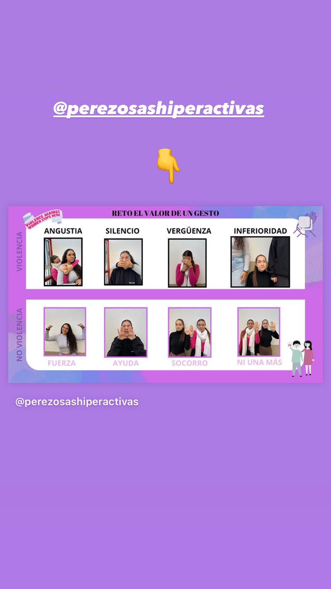 GuipaMJOSE's tweet photo. @GCoedulab @UAM_UIgualdadG @FaculEDUAM @UAM_Madrid 2. Trabajo #elvalordeungesto 
#25N
#noviolenciacontralamujer 

By @perezosashiperactivas en Instagram https://t.co/VhJ9C3rW6F