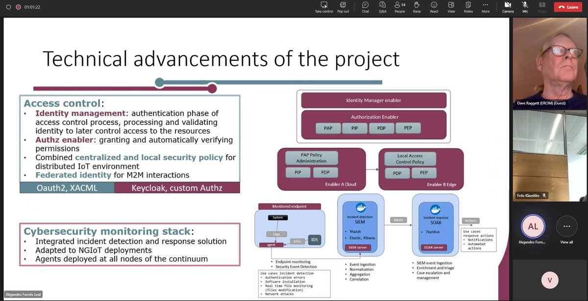 AssistIot's tweet image. #LearnaboutASSISTIoT: Alejandro Fornés Leal and Zbigniew Kopertowski participated at the &quot;NG-IoT Workshop on Standardization&quot; which took place on 21st of November, giving insights on the standrdisation aspect of our project. 
@EU_CloudEdgeIoT @NGIoT4eu @hipeac