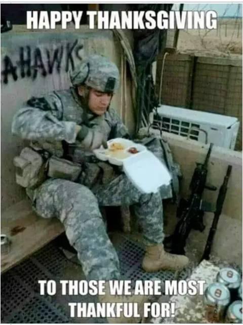 Happy Thanksgiving to all! #Thanksgiving #MilitaryThanksgiving #veterans #patriot #POW #MIA #KIA @RealDeanCain @GarySinise @Dakota_Meyer 🇺🇸🇺🇸🇺🇸