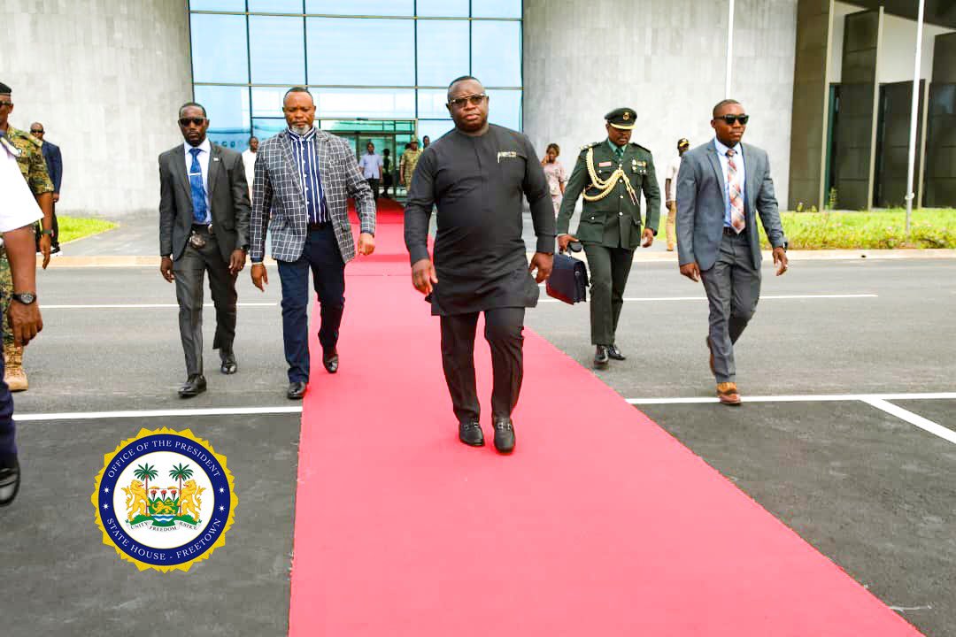 His Excellency <a href="/PresidentBio/">Barram</a> departs Freetown today 23rd Nov to attend the 5th AU Committee of Ten Heads of state (C-10)  Summit in Oyala, Equatorial Guinea. 
H.E Bio is Coordinator for the Common African Position on the reform of the UN Security Council, and Chair of the summit.